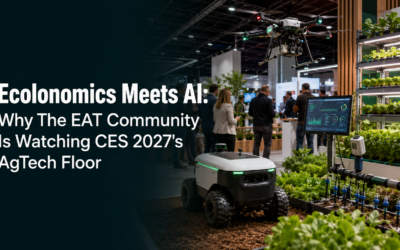 Ecolonomics Meets AI: Why The EAT Community Is Watching CES 2027’s AgTech Floor